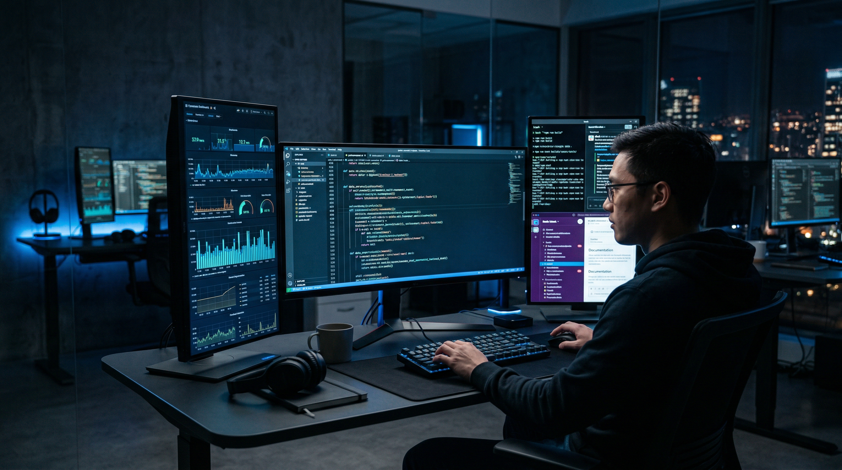 WSS engineering team at work